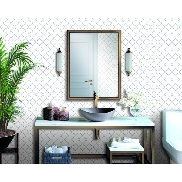 Sunwings 10 Sheet Peel And Stick Arabesque Backsplash Tile Wayfair